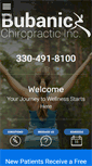 Mobile Screenshot of bubanicchiropractic.com